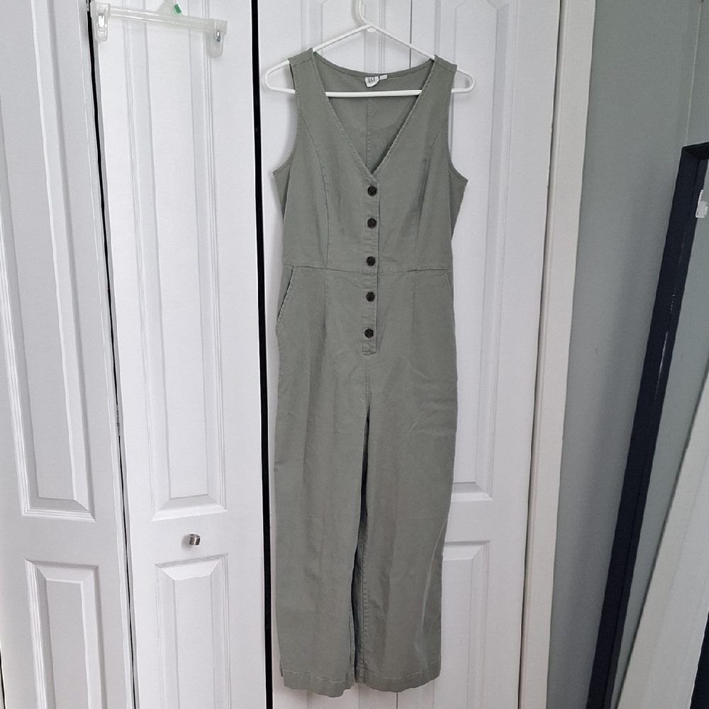 Women's Sage Green Jumpsuit